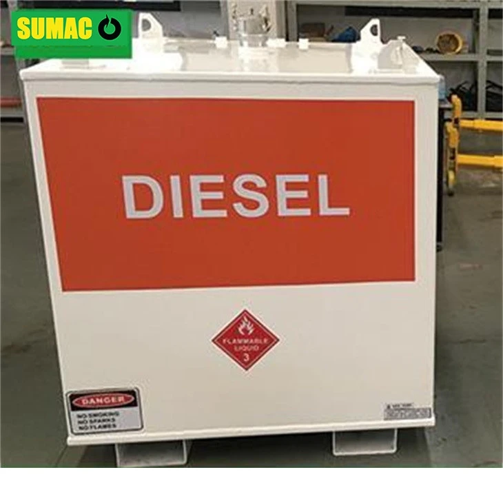 Tank voor dubbelwandige afval